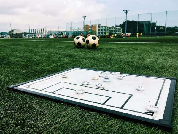 Tactics board, football, soccer, exercise
